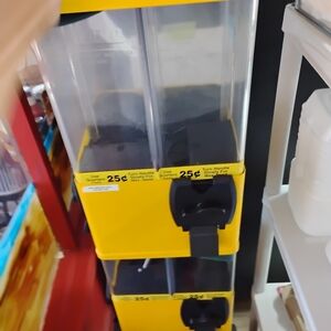 Yellow and Black Candy Dispenser